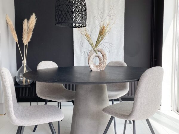 Tafel Natuurlijk eiken rond 6
