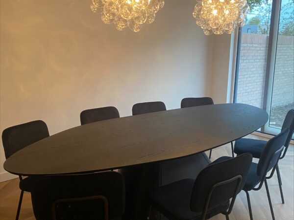 Organische tafel | Vulcano Black 1