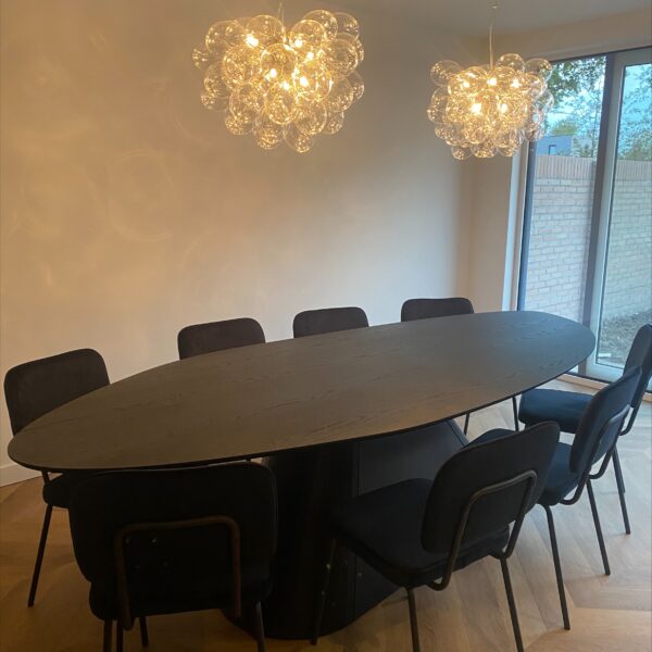 Organische tafel | Vulcano Black 1