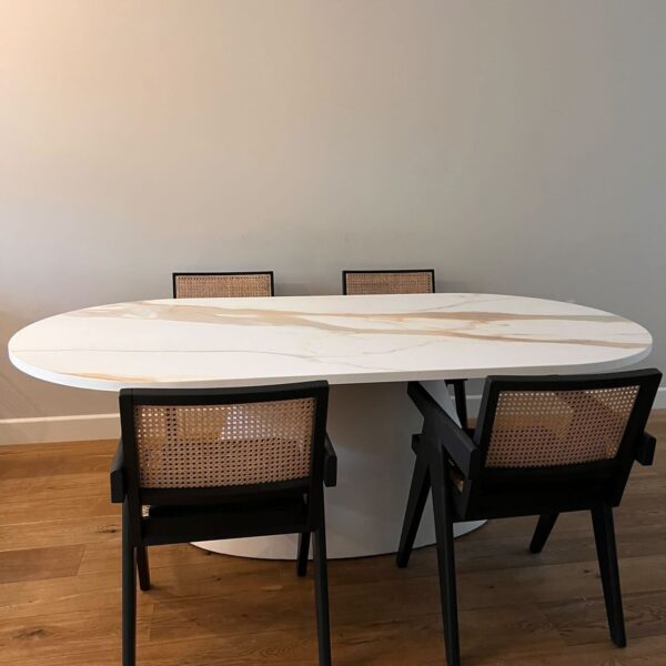 Marmerlook tafel | Carrara