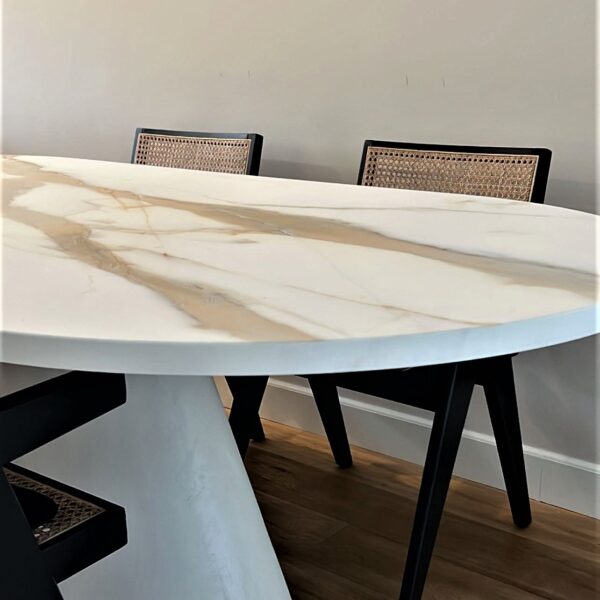 Marmerlook tafel | Carrara 1