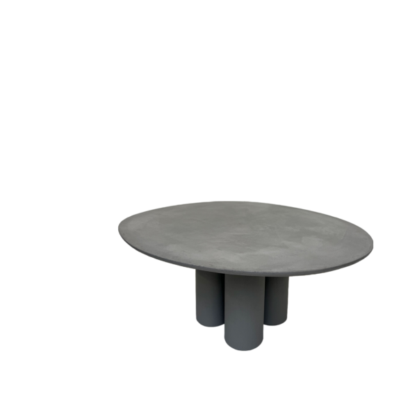 Bogard ronde beton tafel | Charcoal 2