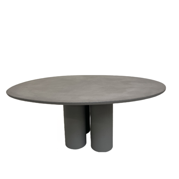 Bogard ronde beton tafel | Charcoal