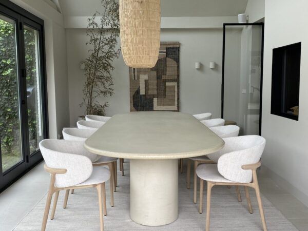 Bogard beton tafel Tube | Limestone