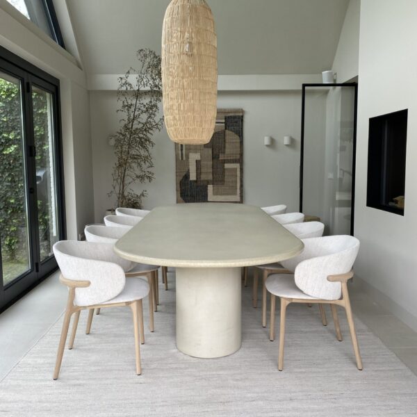 Bogard beton tafel Tube | Limestone